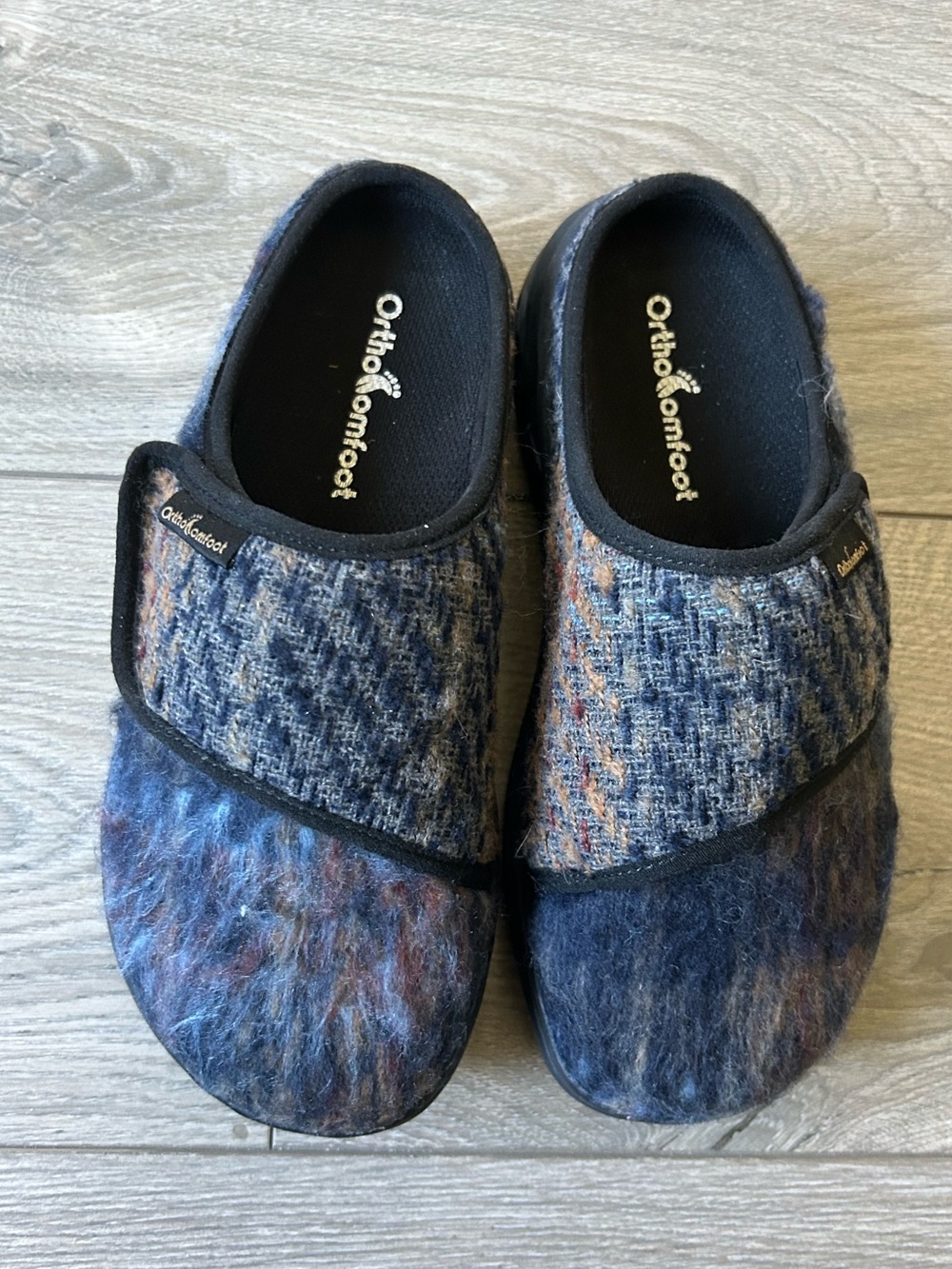 OrthoComfoot Platform Slip On Mules Size 37 New